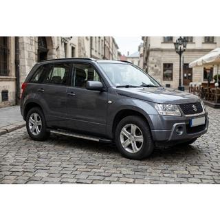 Sānu sliekšņi Duru (2 gab., alumīnijs) Suzuki Grand Vitara 2005–2017 foto 1