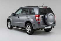 Suzuki Grand Vitara 2005–2017 Sānu pakāpieni Maydos V1 (2 gab., alumīnijs ↗ nerūsējošais tērauds) foto 1