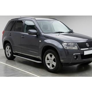 Sānu pakāpieni Tayga Grey (2 gab., alumīnijs) Suzuki Grand Vitara 2005–2017 foto 1