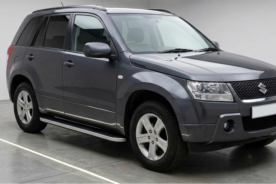 Suzuki Grand Vitara 2005–2017 Sānu pakāpieni Tayga Grey (2 gab., alumīnijs) Image