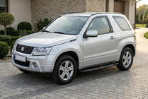 Suzuki Grand Vitara 2005–2017 Sānu sliekšņi RedLine Black (2 gab., alumīnijs) foto 1