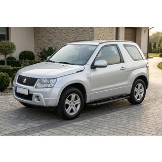Sānu sliekšņi RedLine Black (2 gab., alumīnijs) Suzuki Grand Vitara 2005–2017 foto 1