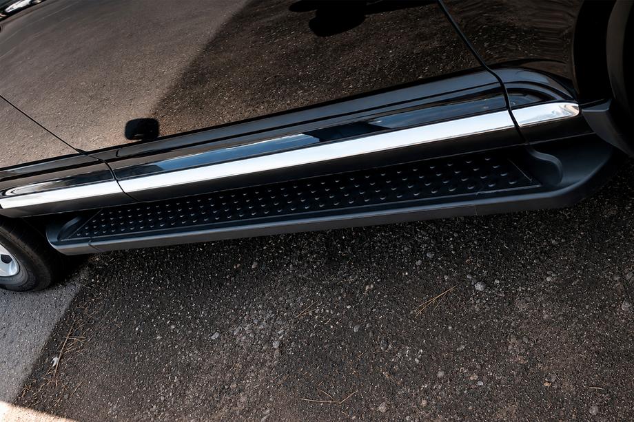 Volkswagen Touareg 2010–2018 Sānu pakāpieni Allmond Black (2 gab., alumīnijs) Image