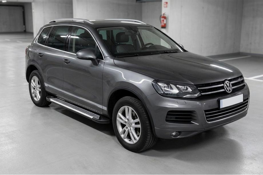 Volkswagen Touareg 2010–2018 Sānu sliekšņi Line (2 gab., alumīnijs) Image