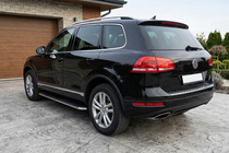 Volkswagen Touareg 2010–2018 Sānu pakāpieni Maydos V1 (2 gab., alumīnijs / nerūsējošais tērauds) foto 1