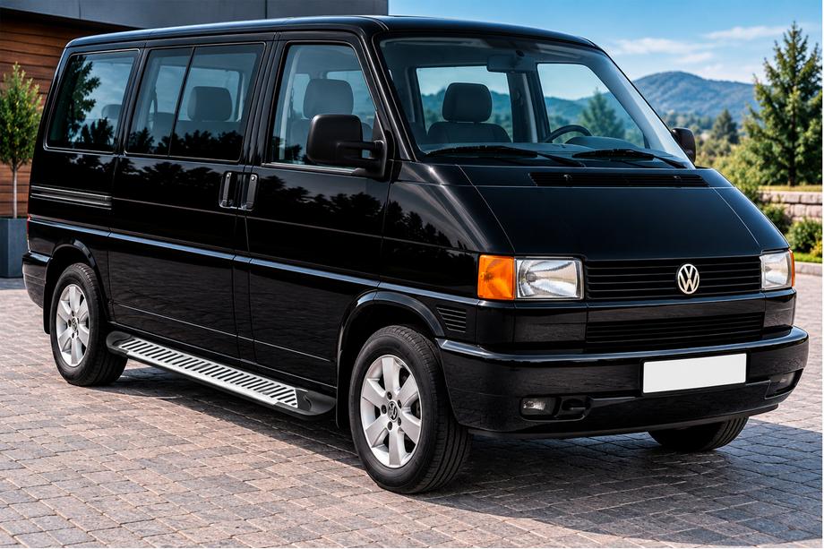 Volkswagen T4 Transporter 1990–2003 Sānu sliekšņi Line (2 gab., alumīnijs) Image