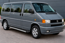Volkswagen T4 Transporter 1990–2003 Sānu pakāpieni Duru (2 gab., alumīnijs) Garā riteņu bāze foto 1