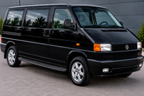 Volkswagen T4 Transporter 1990–2003 Sānu pakāpieni Bosphorus Black (2 gab., alumīnijs) foto 1