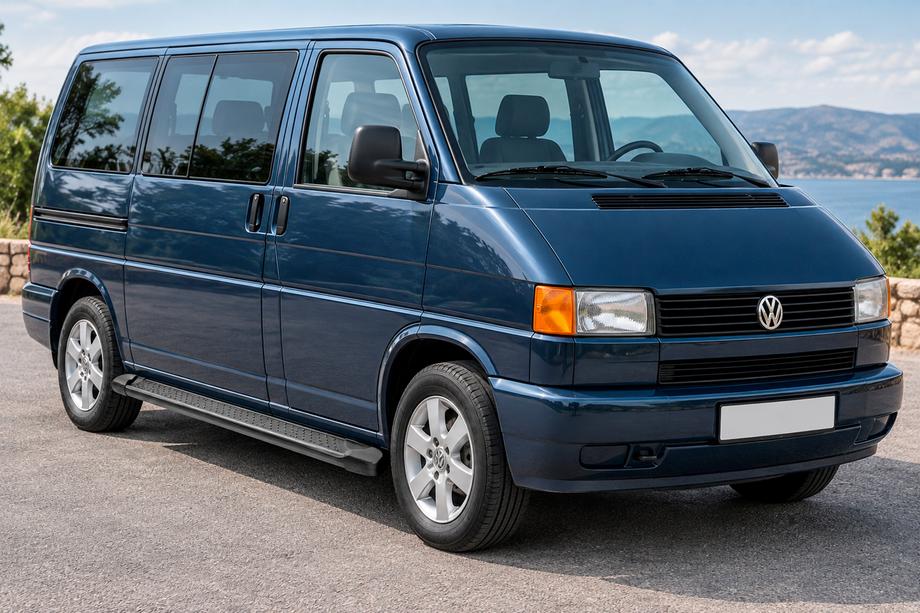 Volkswagen T4 Caravelle/Multivan 1990–2003 Sānu pakāpieni Allmond Black (2 gab., alumīnijs) Image