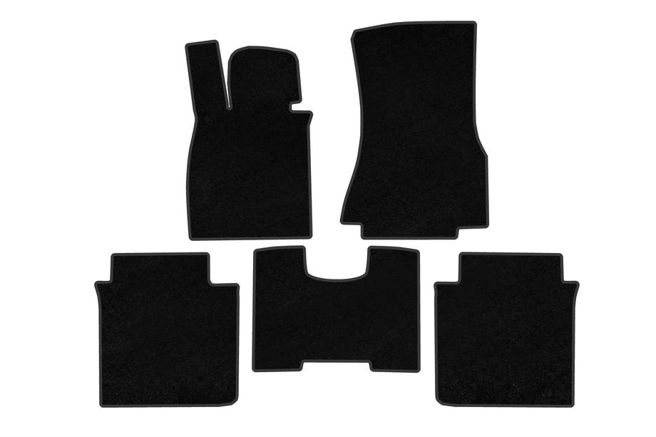 BMW 7. sērija G70/G71 2022– Tekstila paklājiņi Classic (G70E, melni) Image