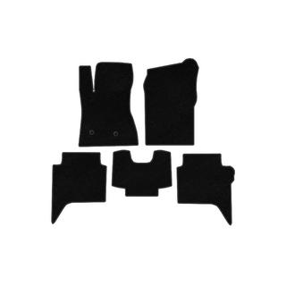 Tekstila paklājiņi Classic (Melni) foto 1