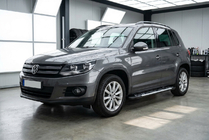 Volkswagen Tiguan 2007–2016 Sānu sliekšņi Sunrise (2 gab., alumīnijs) foto 1