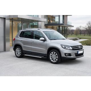 Sānu pakāpieni RedLine V1 (2 gab., alumīnijs) Volkswagen Tiguan 2007–2016 foto 1