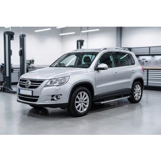 Sānu pakāpieni Duru (2 gab., alumīnijs) Volkswagen Tiguan 2007–2016 foto 1