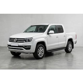 Sānu pakāpieni Allmond Black (2 gab., alumīnijs) Volkswagen Amarok 2010–2022 foto 1
