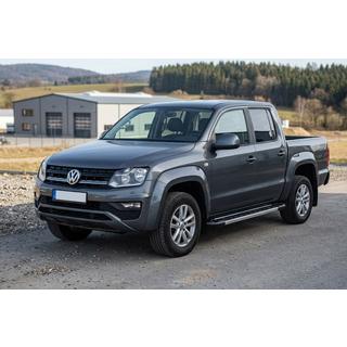 Sānu pakāpieni RedLine V1 (2 gab., alumīnijs) Volkswagen Amarok 2010–2022 foto 1