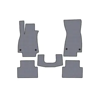Gumijas salona paklājiņi Carsuit V2 (Sedan, pelēki)
