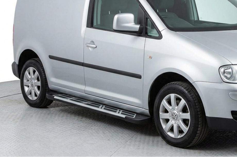 Volkswagen Caddy 2010–2015 Sānu sliekšņi Sunrise (2 gab., alumīnijs) Image