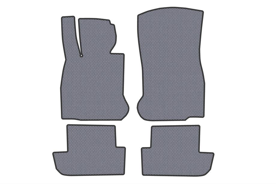 BMW 6. sērija F12/F13/F06 2011–2018 Carsuit gumijas paklāji (F12/13, pelēki) Foto 1