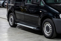 Volkswagen Caddy 2010–2015 Sānu sliekšņi Line (2 gab., alumīnijs) foto 1