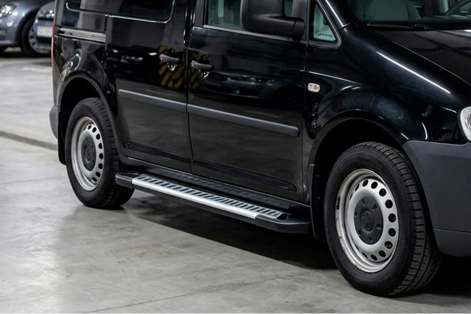 Volkswagen Caddy 2010–2015 Sānu sliekšņi Line (2 gab., alumīnijs) Image