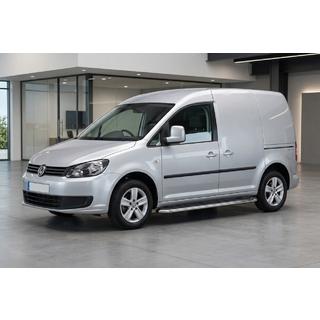 Sānu pakāpieni Maydos V1 (2 gab., alumīnijs ↗ nerūsējošais tērauds) Volkswagen Caddy 2010–2015 foto 1