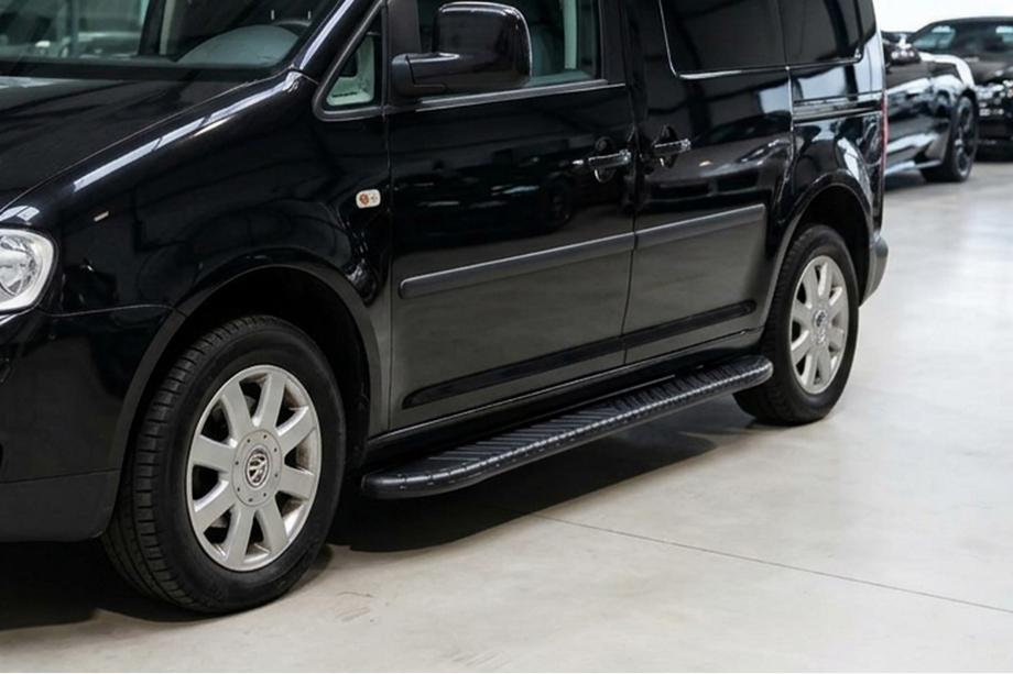 Volkswagen Caddy 2010–2015 Sānu pakāpieni Bosphorus Black (2 gab., alumīnijs) Image