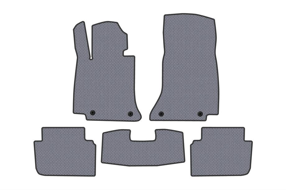 Mercedes CLE C236/A236 2024– Gumijas salona paklājiņi Carsuit (Pelēki) Image