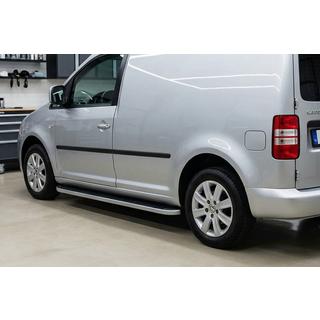Sānu pakāpieni Tayga (2 gab., alumīnijs) Volkswagen Caddy 2010–2015 foto 1