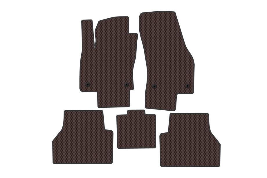 Ford Connect 2021– Gumijas paklājiņi Carsuit (Brūni) Image