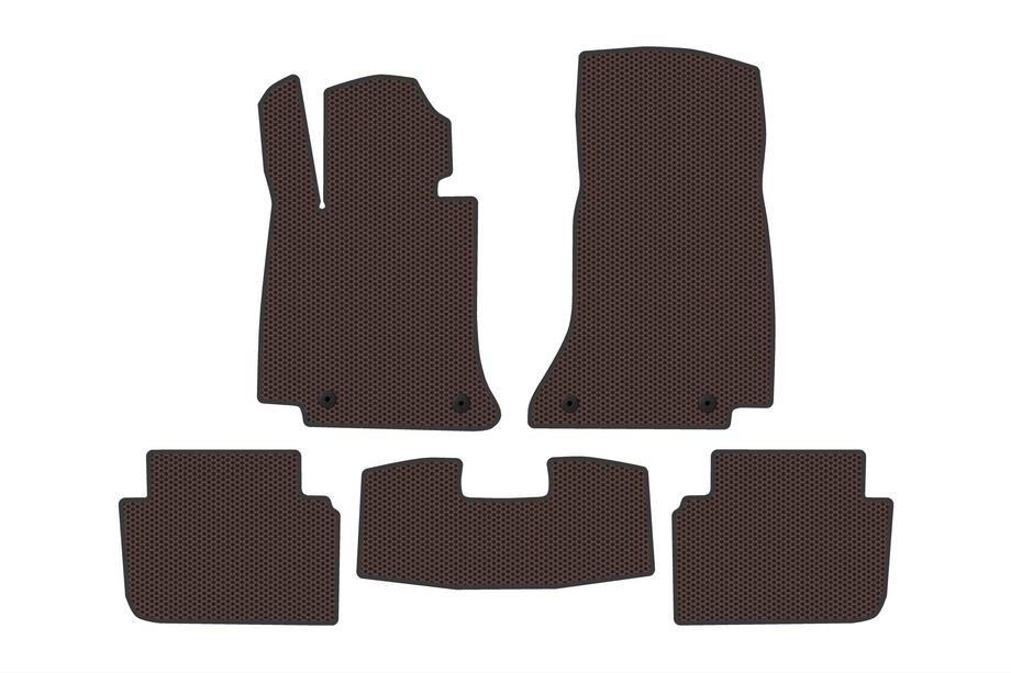 Mercedes CLE C236/A236 2024– Gumijas paklājiņi Carsuit (Brūni) Image