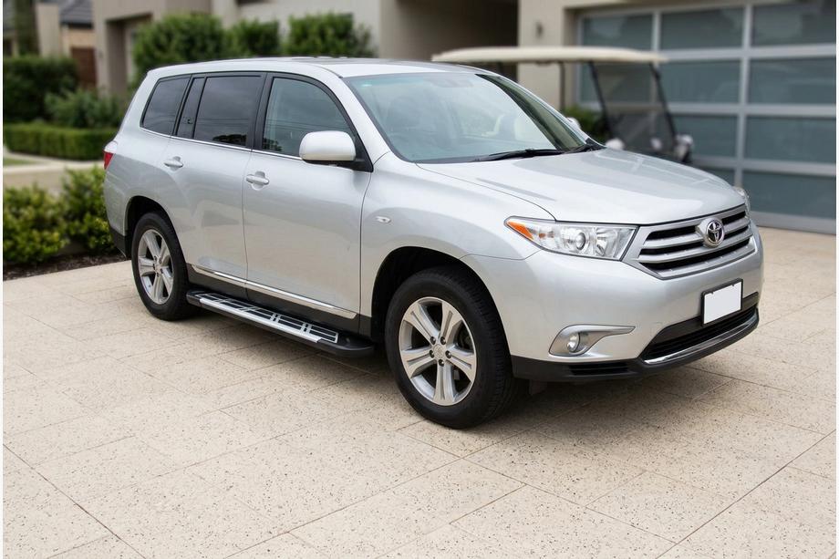 Toyota Highlander 2008–2013 Sānu sliekšņi Sunrise (2 gab., alumīnijs) Image