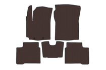 Suzuki Swift 2017–2024 Gumijas paklājiņi Carsuit (Brūni) foto 1