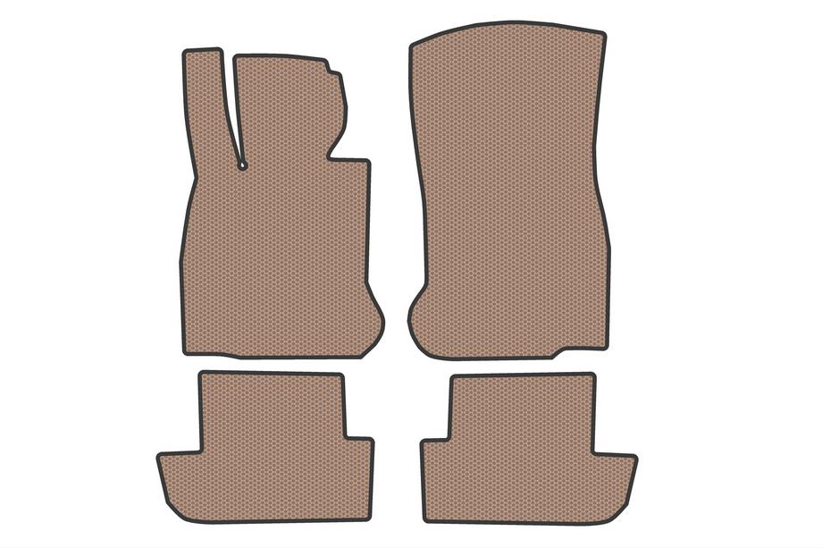 BMW 6. sērija F12/F13/F06 2011–2018 Gumijas paklājiņi Carsuit (F12/13, bēši) Image