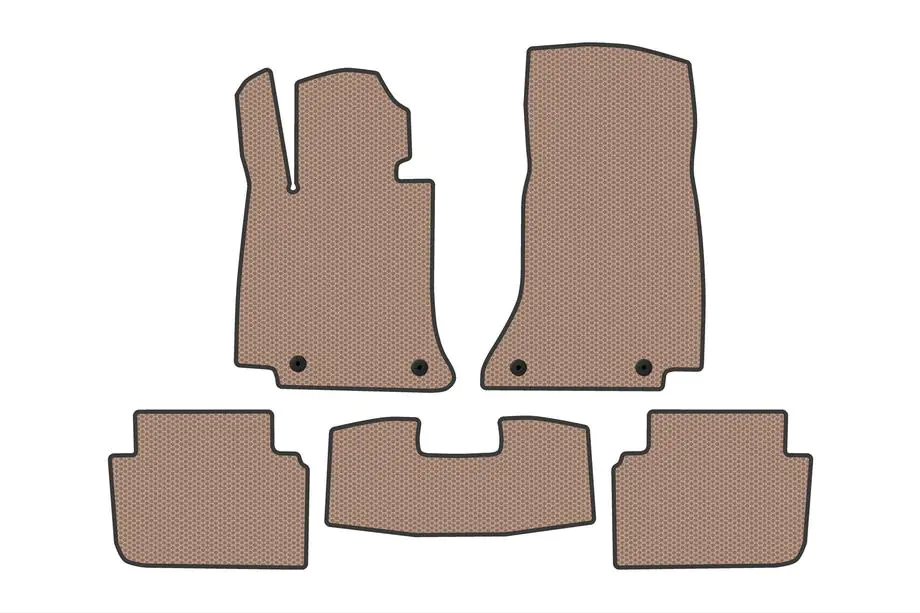 Mercedes CLE C236/A236 2024– Gumijas paklājiņi Carsuit (Bēšs) Image