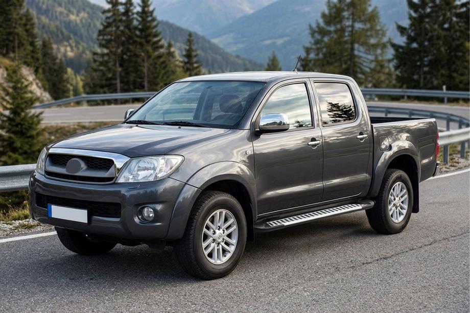 Toyota Hilux 2006–2015 Sānu sliekšņi Line (2 gab., alumīnijs) Image
