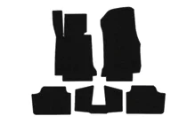 BMW 2. sērija F22/F23 2014–2021 Carsuit gumijas salona paklājiņi (F22, melni) foto 1
