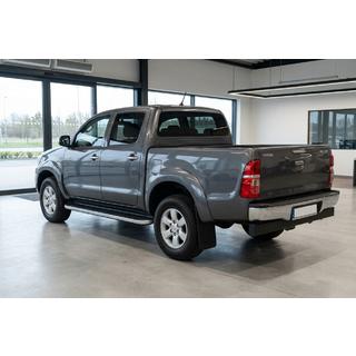 Sānu pakāpieni Tayga Grey (2 gab., alumīnijs) Toyota Hilux 2006–2015 foto 1