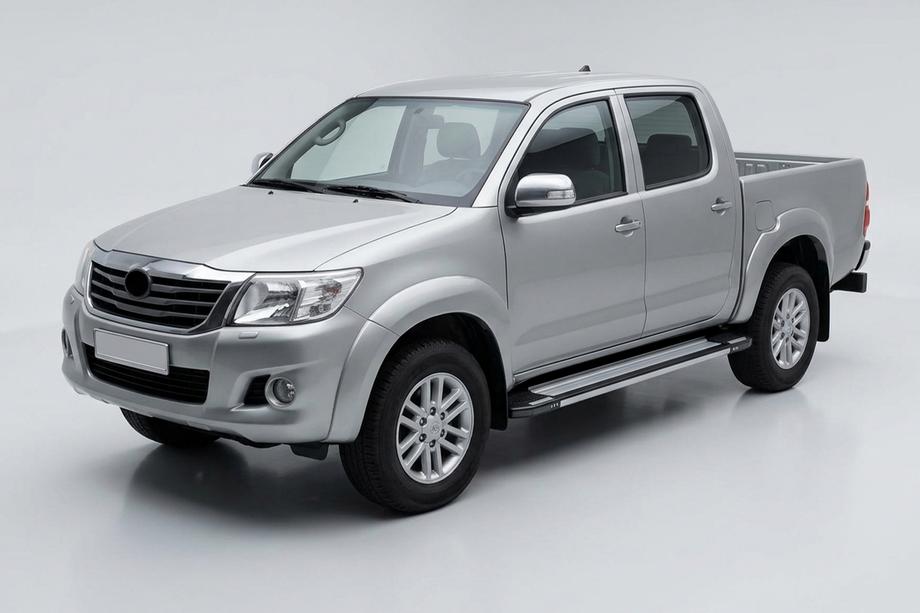 Toyota Hilux 2006–2015 Sānu pakāpieni Rainbow (2 gab., alumīnijs) Image