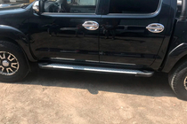 Toyota Hilux 2006–2015 Sānu pakāpieni Allmond Grey (2 gab., alumīnijs) foto 4