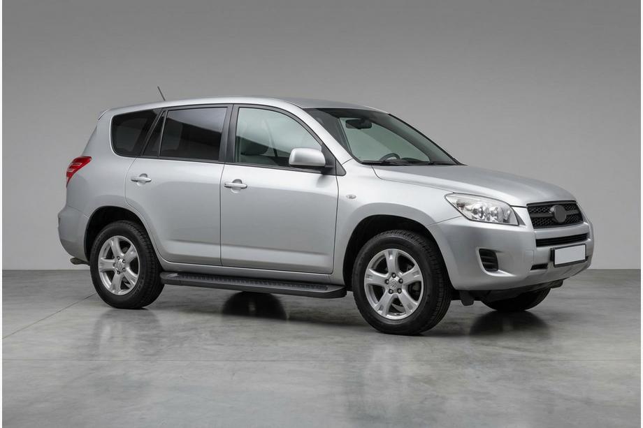 Toyota Rav 4 2006–2013 Sānu sliekšņi Allmond Black (2 gab., alumīnijs) Image