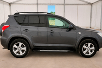Toyota Rav 4 2006–2013 Sānu sliekšņi Line (2 gab., alumīnijs) foto 2