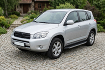 Toyota Rav 4 2006–2013 Sānu sliekšņi Duru (2 gab., alumīnijs) foto 1