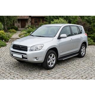 Sānu sliekšņi Duru (2 gab., alumīnijs) Toyota Rav 4 2006–2013 foto 1