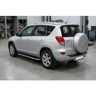 Sānu pakāpieni Tayga Grey (2 gab., alumīnijs) Toyota Rav 4 2006–2013 foto 1