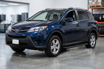 Toyota Rav 4 2013–2018 Sānu sliekšņi Allmond Black (2 gab., alumīnijs) foto 1