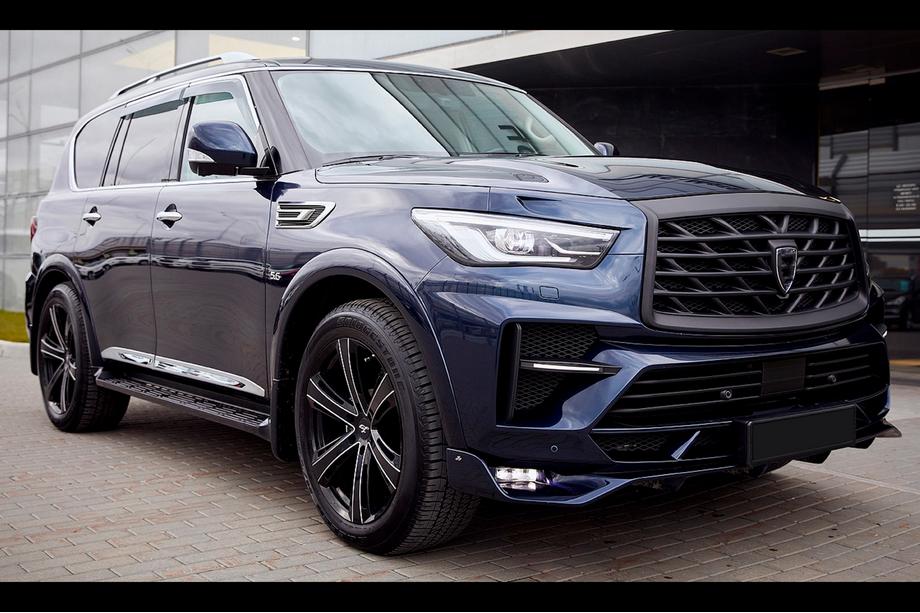 Infiniti QX80 2013–2024 LRT-Design virsbūves komplekts (2018-2024) Foto 1