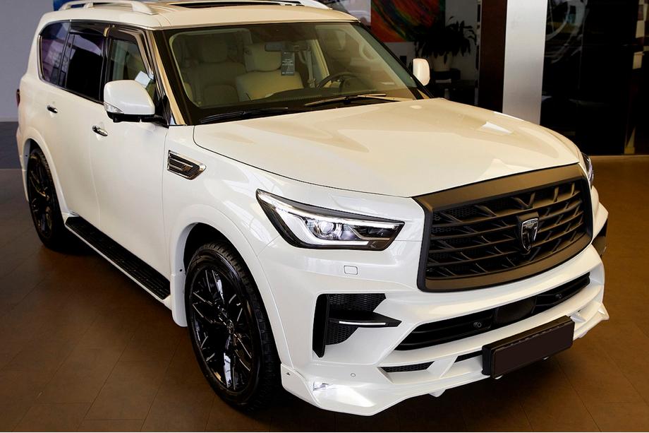 Infiniti QX80 2013–2024 LRT-Design virsbūves komplekts (2018-2024) Foto 5