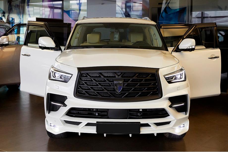 Infiniti QX80 2013–2024 LRT-Design virsbūves komplekts (2018-2024) Foto 10