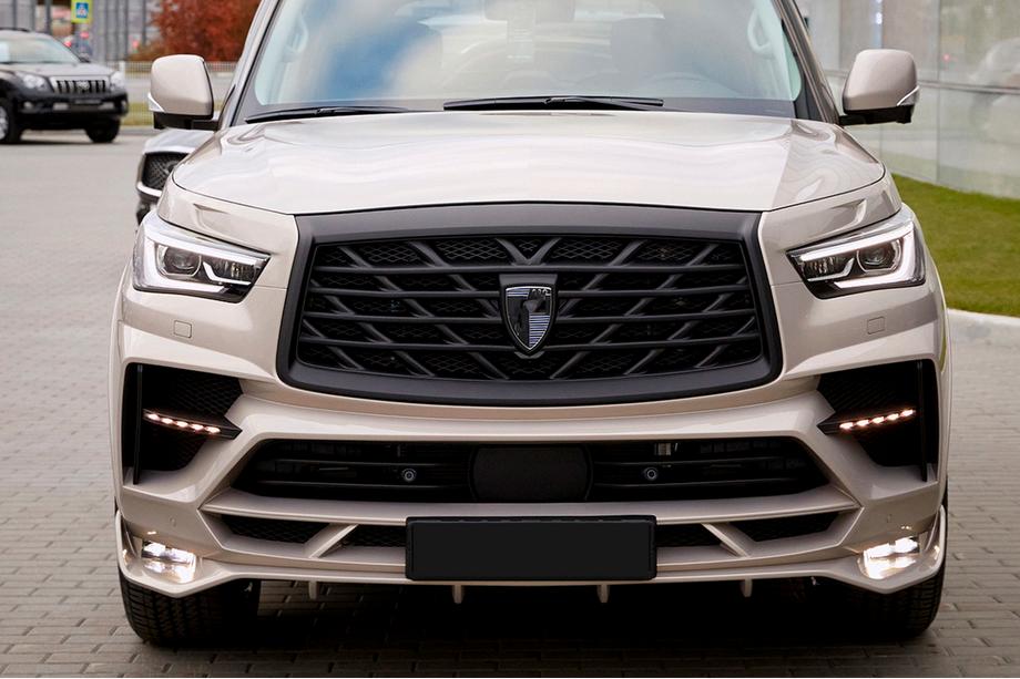 Infiniti QX80 2013–2024 LRT-Design virsbūves komplekts (2018-2024) Foto 9